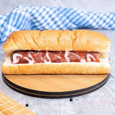 Sausage Sandwich with various sauce