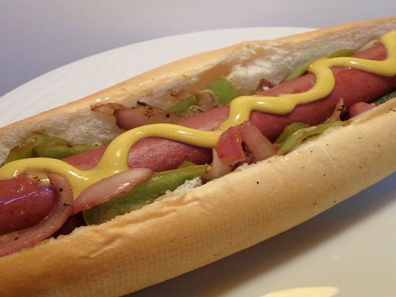 Sausage With Mixture Sandwich