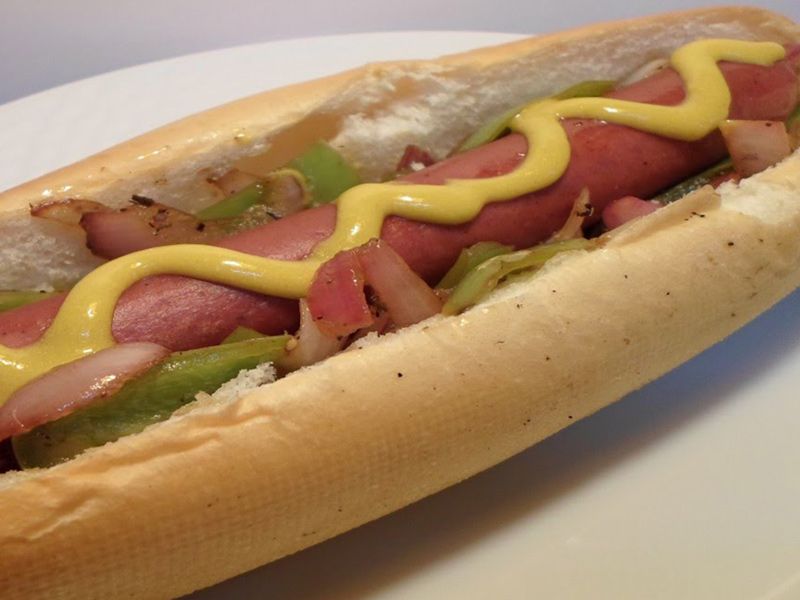 Sausage With Mixture Sandwich