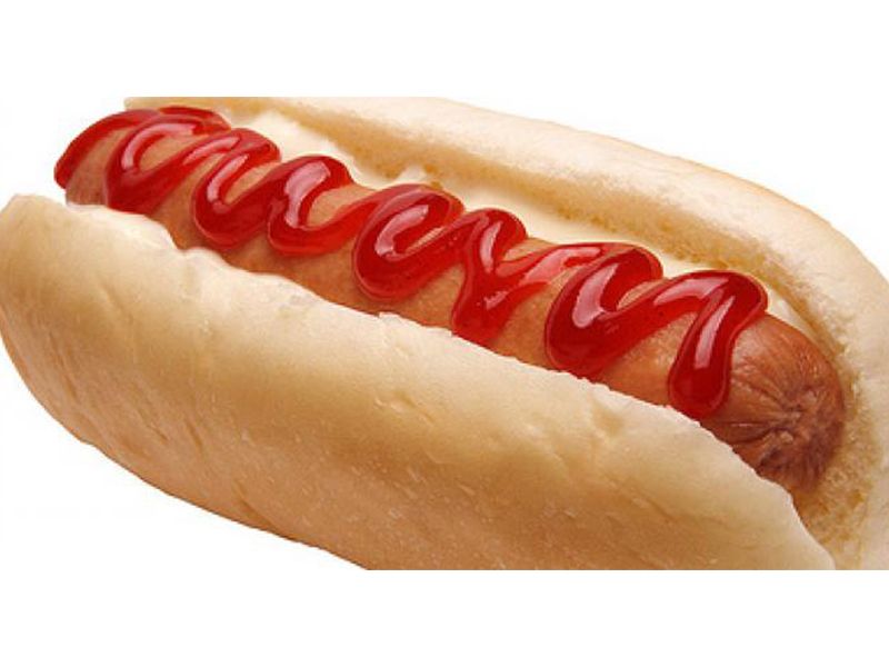 Plain Sausage Sandwich
