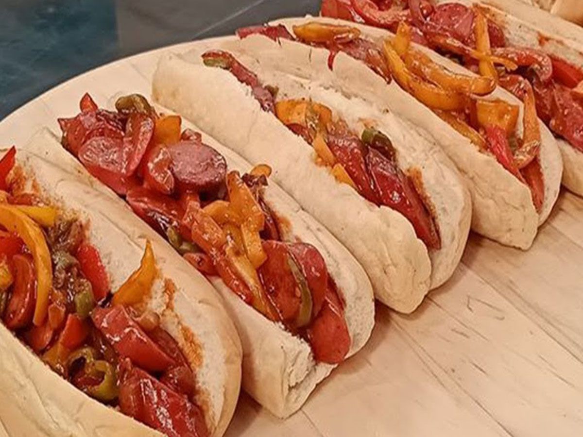 Mexican Hot Dog Sandwich