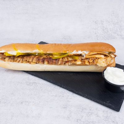 French Chicken Shawerma Sandwich