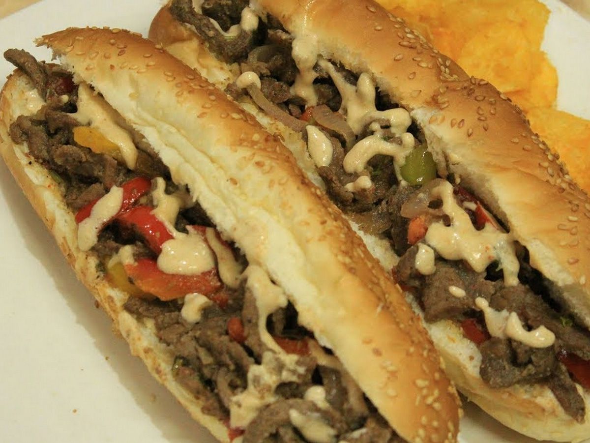 Sausage Shawerma Petit Pain Bread Sandwich