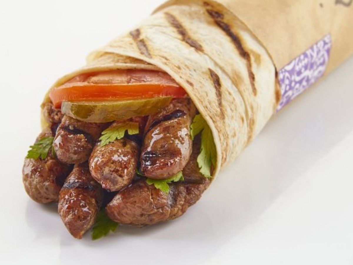 Sausage Shawerma Sandwich