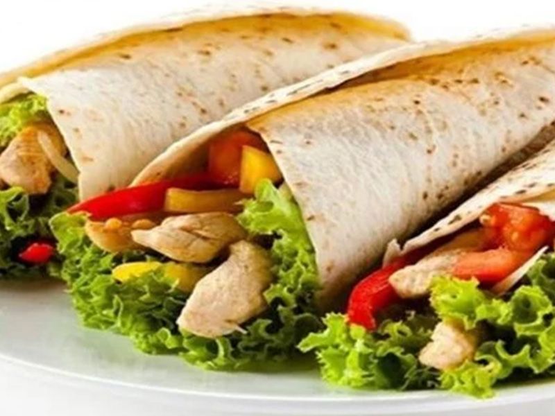 chicken shawerma sandwich