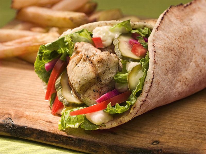 Chicken Shawerma Sandwich