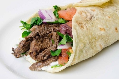 Meat Shawerma Sandwich