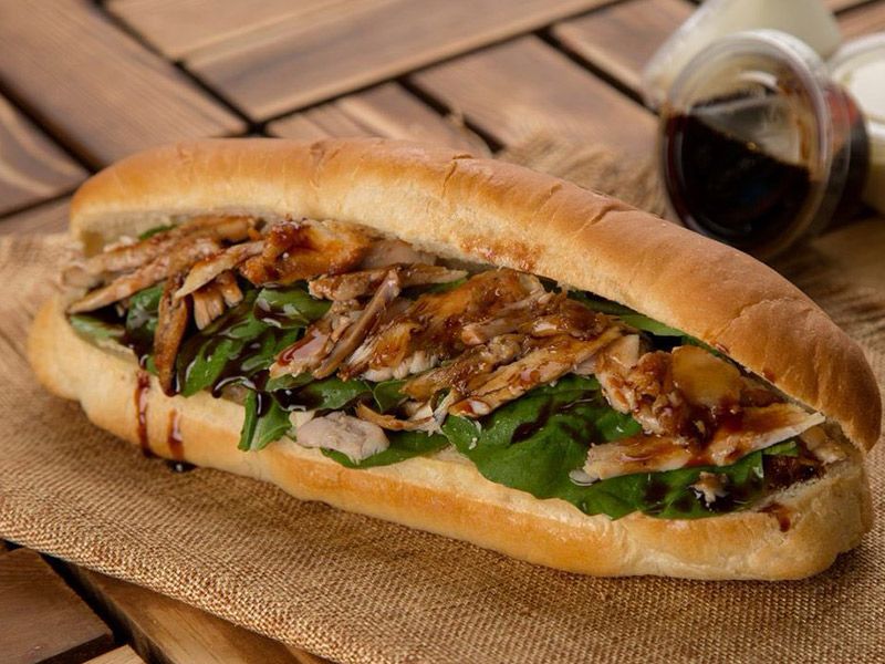 Meat Shawerma Sandwich