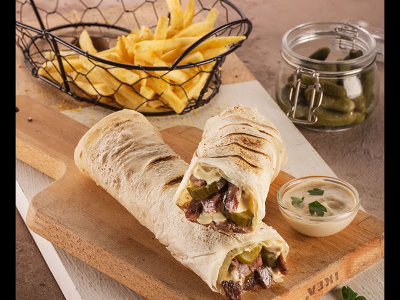 Mix Shawerma Sandwich