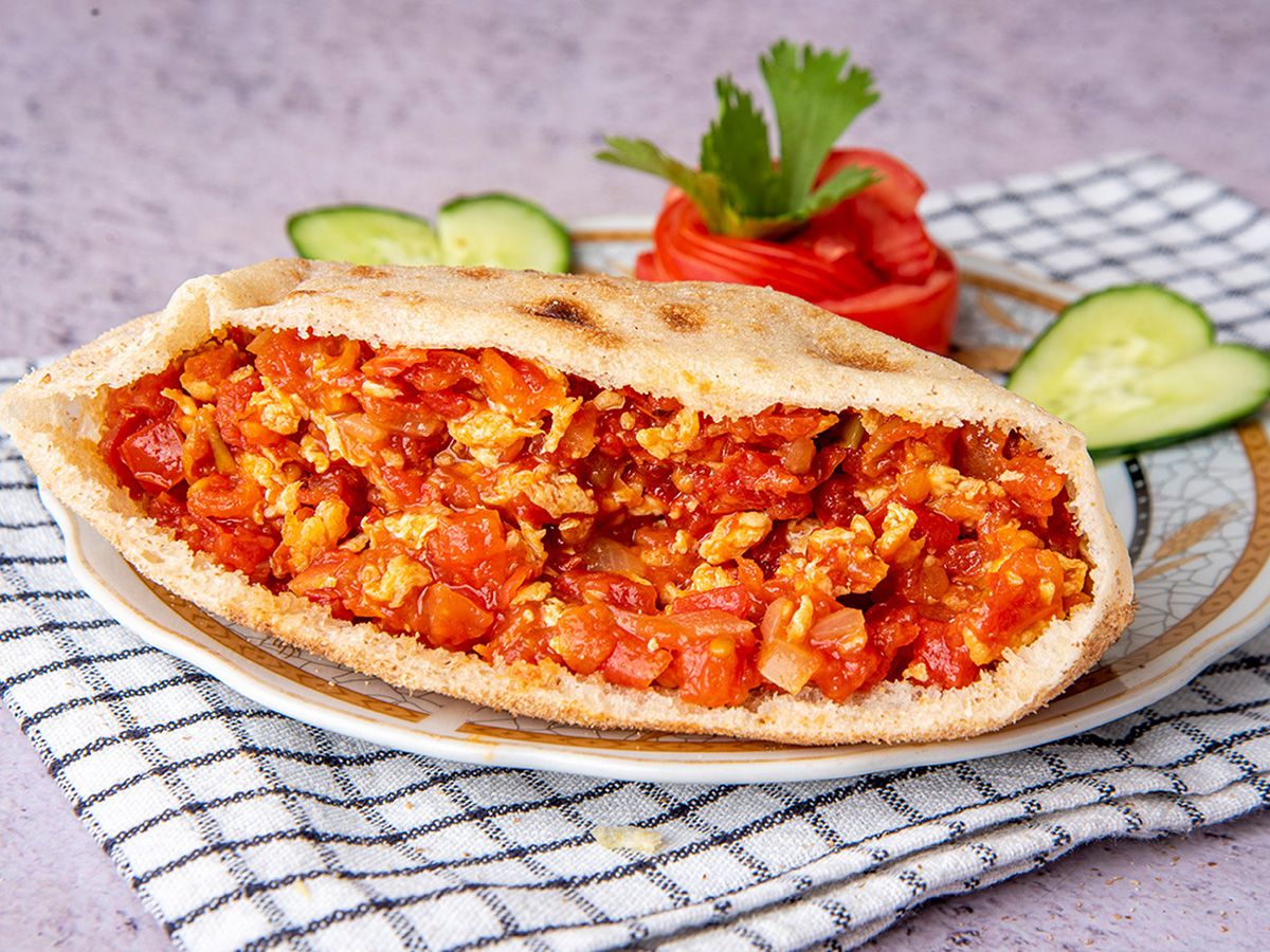 Shakshoka sandwich