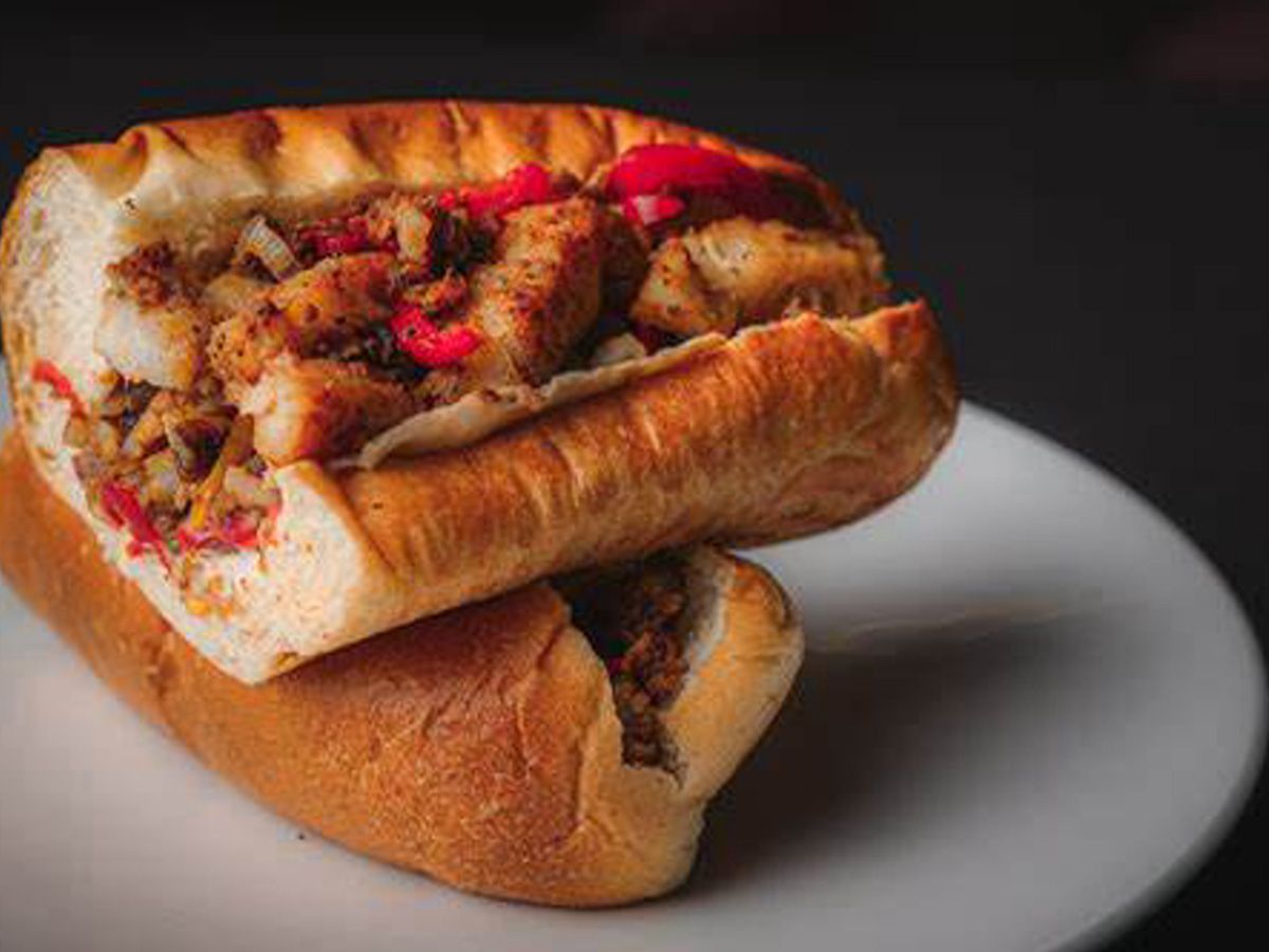 Chicken shish sandwich