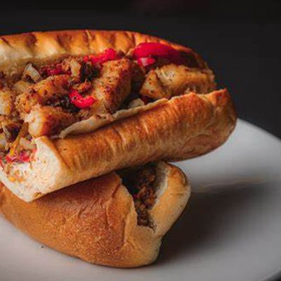 Chicken shish sandwich
