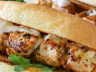 Shish Tawook Sandwich