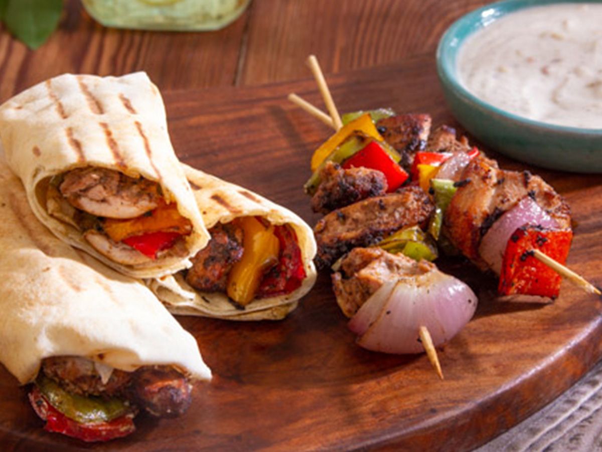Shish Tawook sandwich