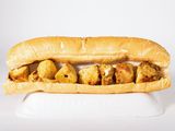 Shish tawook sandwich