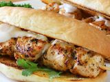 Grilled Shish Tawook Sandwich
