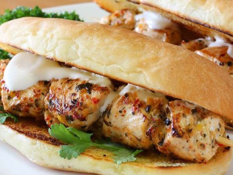 Shish Tawook Sandwich