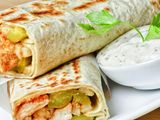 Shish Tawook With Cheese Sandwich