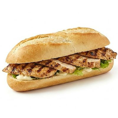 Charcoal Grilled Breasts Sandwich