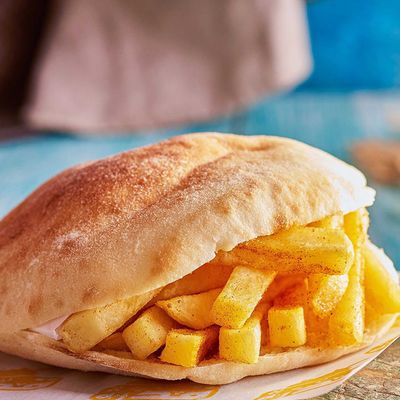 Fingers with cheddar Sandwich