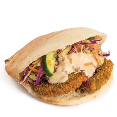 Alexandrian taamia sandwich