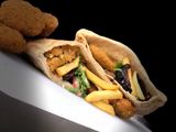 Taamia With French Fries Sandwich