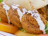 Taamia With Cottage Cheese Sandwich