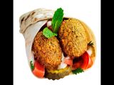 Taamia With Roumi Cheese Sandwich