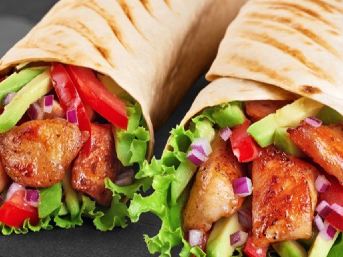Chicken fajita sandwich