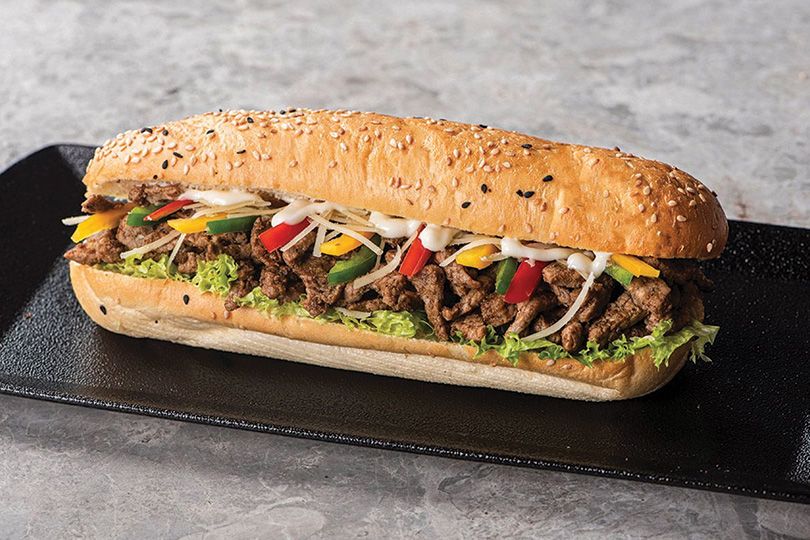 Fajita Meat Sandwich