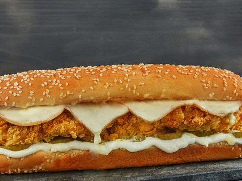 Cheese Crispy Chicken Sandwich