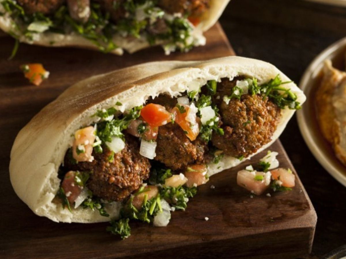 Falafel sandwich