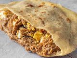 Foul with Eggs Sandwich
