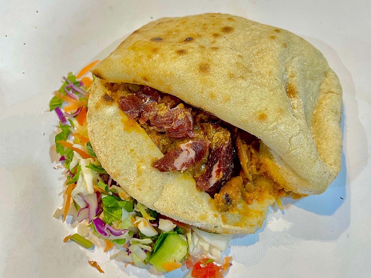 Pastrami Foul Sandwich