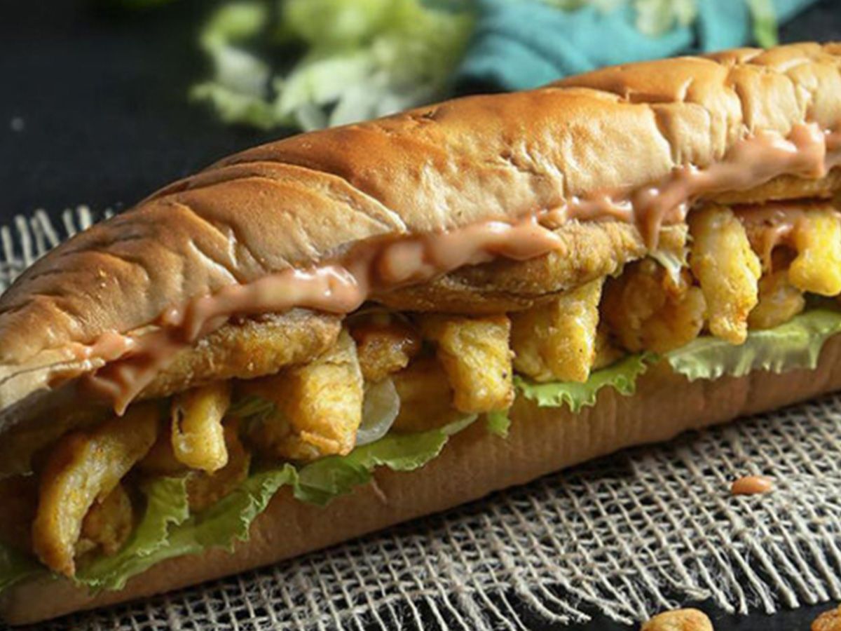Crabs sandwich