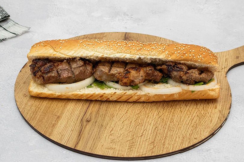 Kebab sandwich