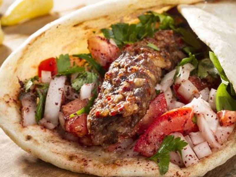 Turkish Kebab Sandwich