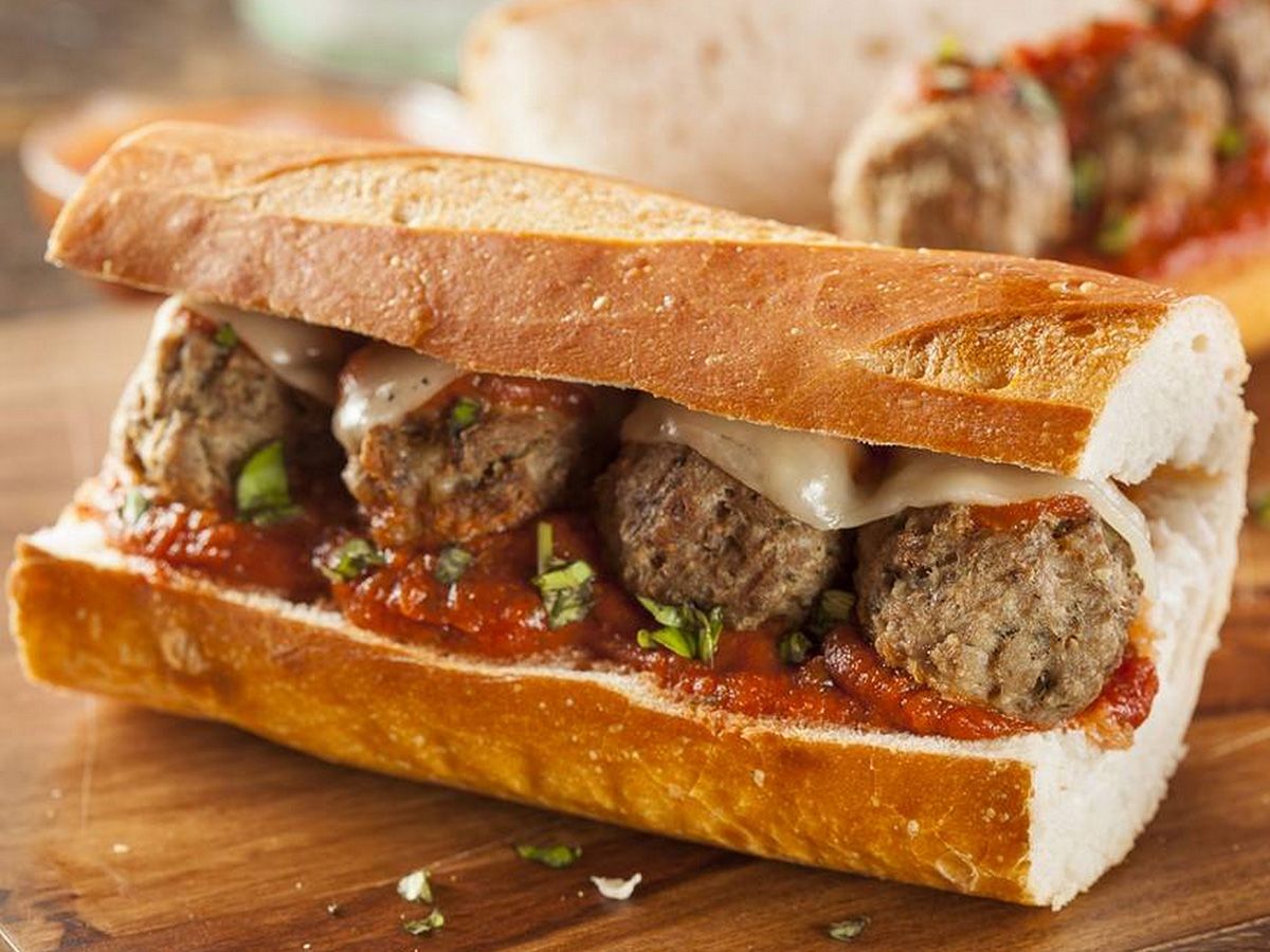 Veal Kebab Sandwich