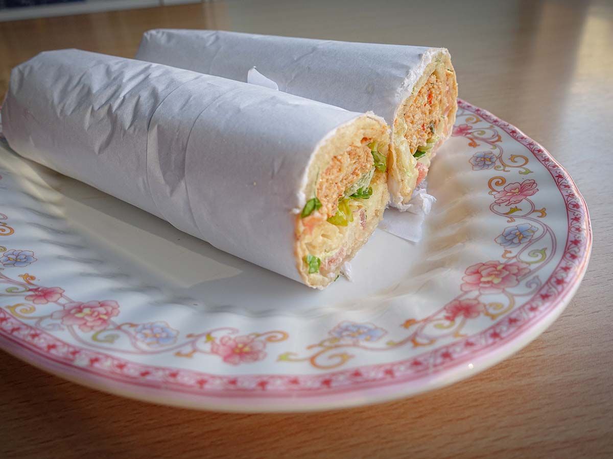Kofta Chicken Kebab Sandwich