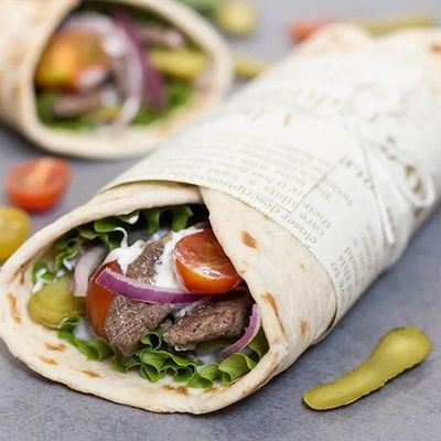 Syrian Kebab Sandwich kandouz