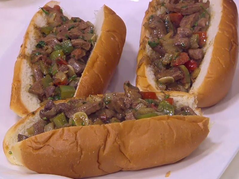Petit Pain Liver Sandwich