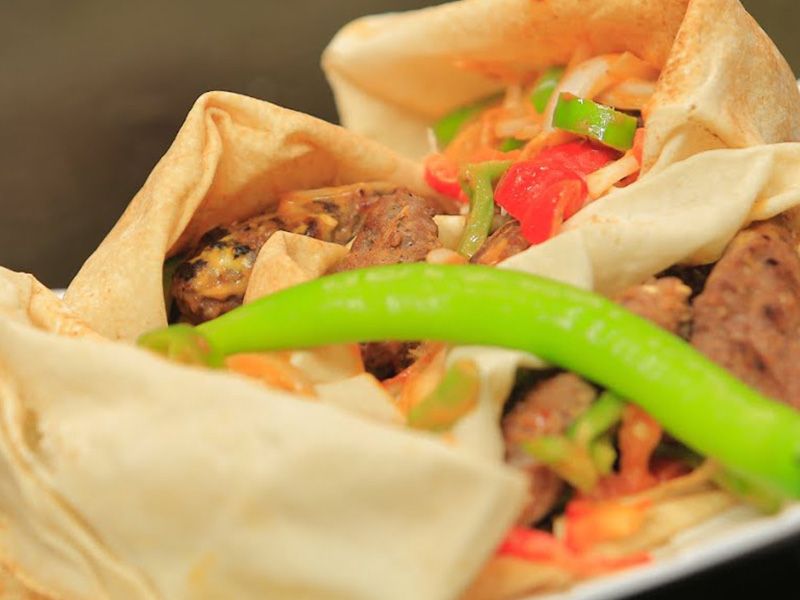 Shami Liver Sandwich