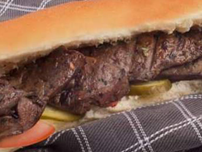 Grilled Liver Sandwich