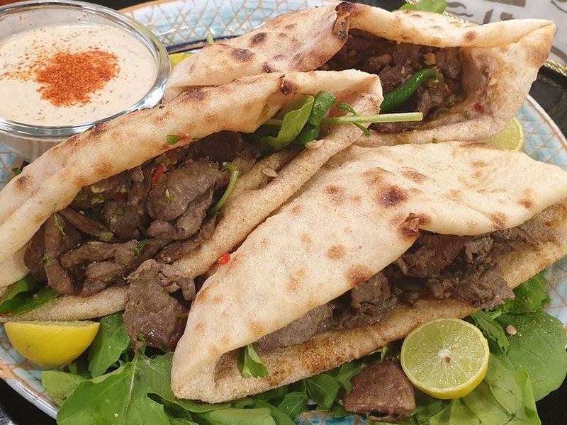 Grilled Liver Sandwich