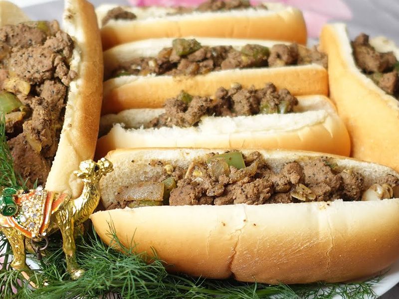 Alexandrian Liver Sandwich
