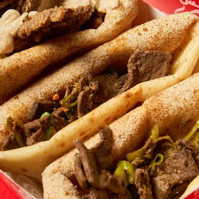 Large Alexandrian Liver Sandwich