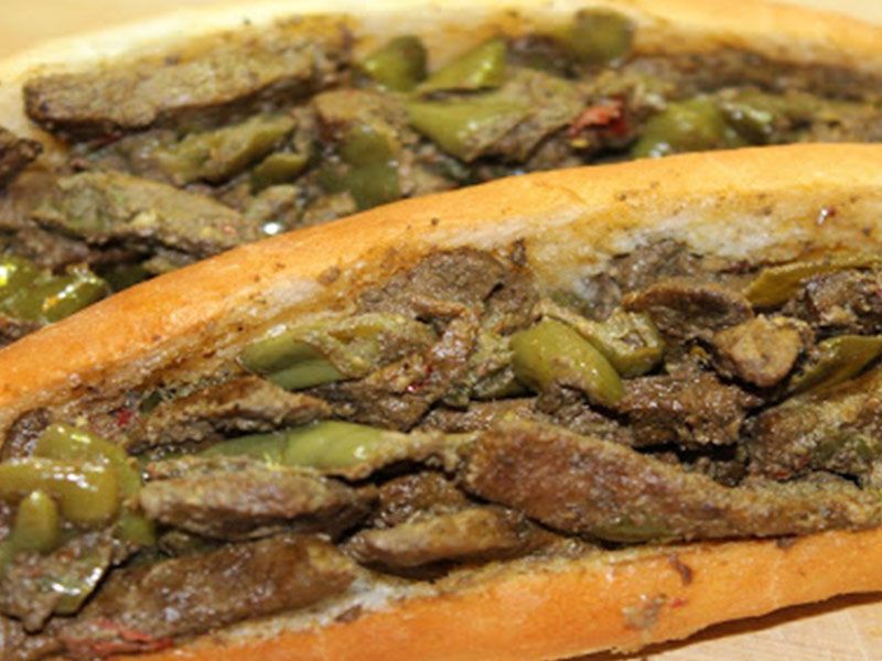 Alexandrian Liver Sandwich