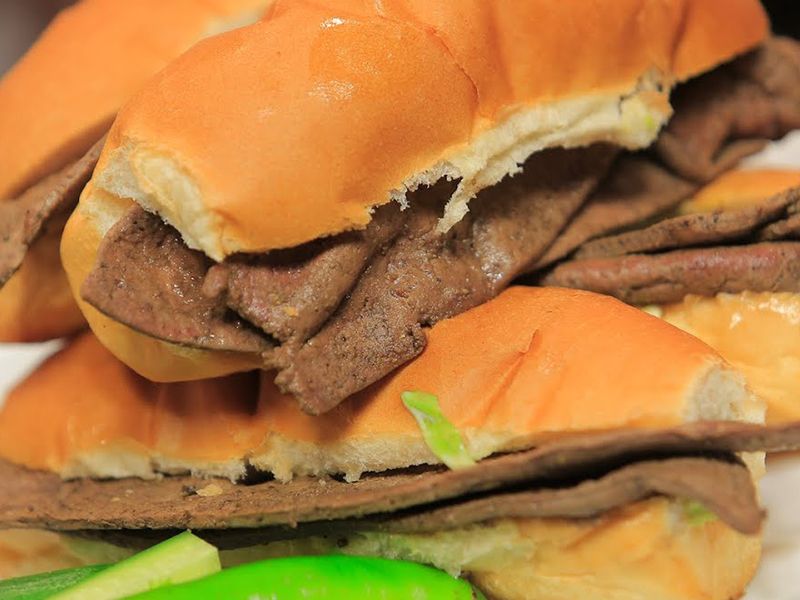 Grilled Liver Sandwich