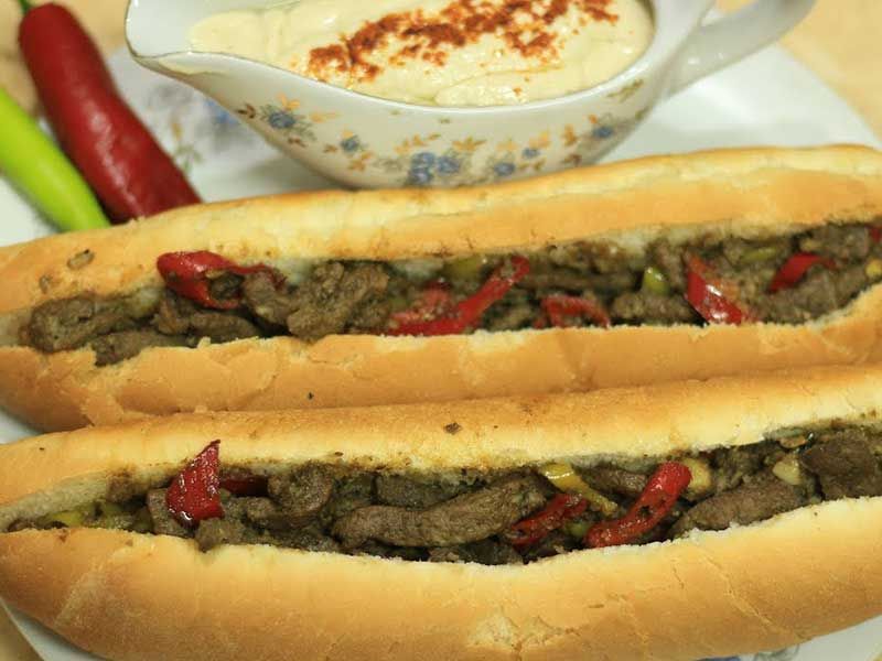 Liver With Giblets Sandwich