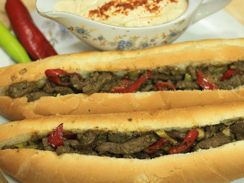 Liver And Giblets Sandwich